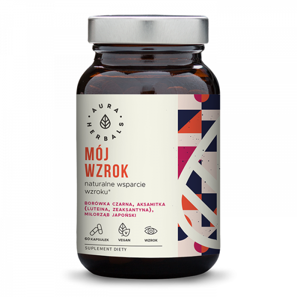 Aura Herbals Mój Wzrok Naturalne wsparcie wzroku 60 kaps.