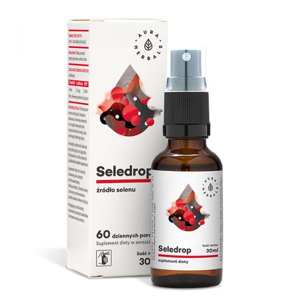 Seledrop Selen w areozolu 60 porcji 30ml AuraHerbals