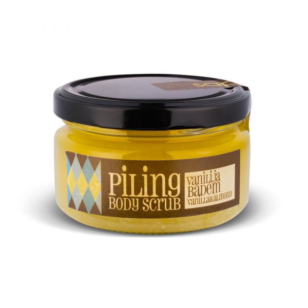 Peeling do ciała Waniliowo Migdałowy 270g Sapunoteka