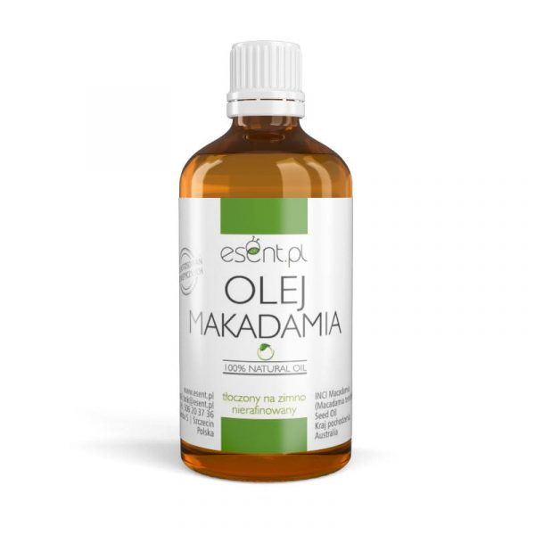 Olej makadamia naturalny nierafinowany 100ml