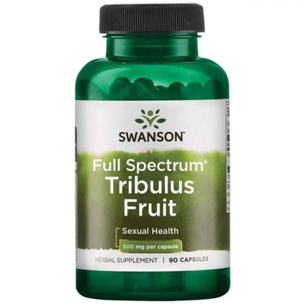 Tribulus Fruit Full spectrum 500mg 90kaps. Swanson